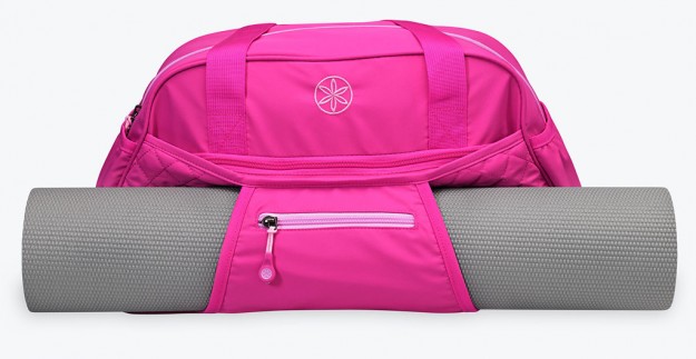 Pink Duffle Bag for Yoga Mat