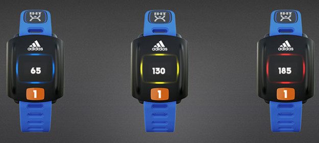 Adidas Wrist-Based Heart Rate Monitor