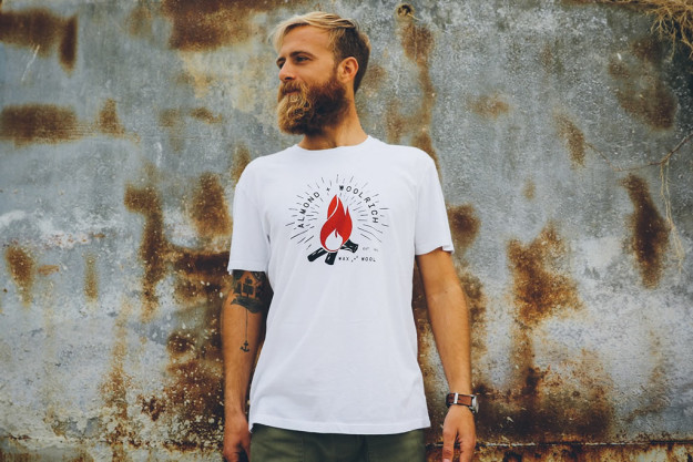 Fraphic Tee, Woolrich x Almond Surfboards Collection