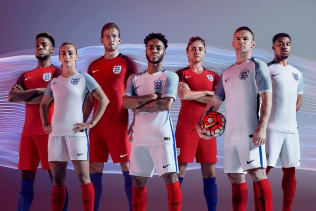 Nike Reveals England Kit for Euro 2016