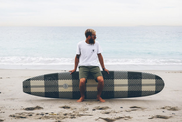Outstanding Woolrich x Almond Surfboards Collection