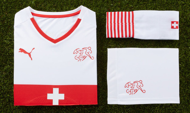 Switzerland Puma's New Kits for European Championships 2016