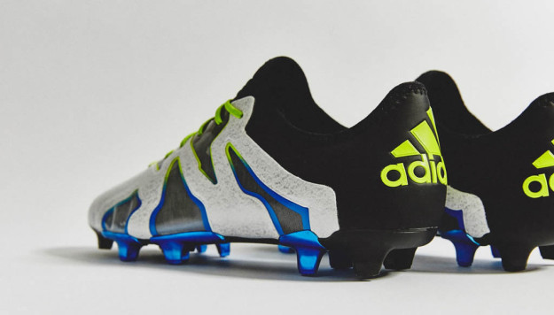 X15+ SL Football Boots by Adidas, Heel Tab