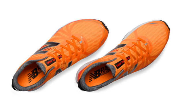 Orange New Balance Road Running Shoes