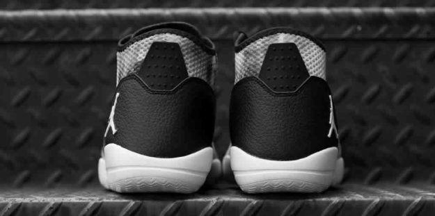 Air Jordan Black x White Air Jordan, heel Tab