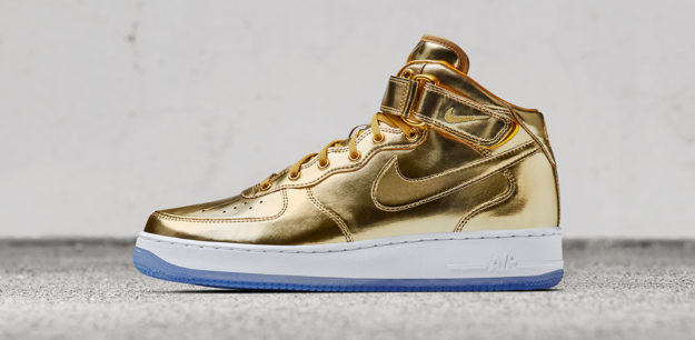 Golden Glory Pack, Air Force 1 Mid by Nike