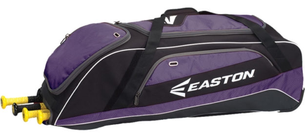 Purple Easton E500 Baseball Wheeled Bag