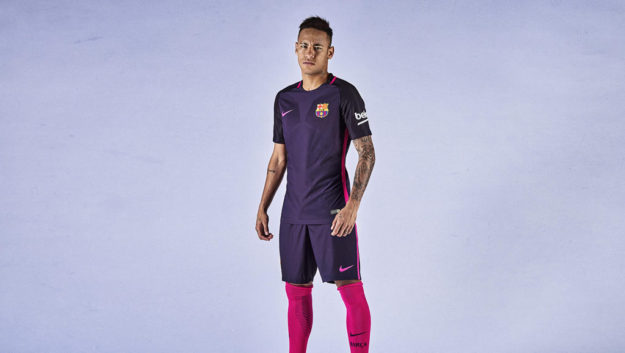 FC Barcelona New Nike Vapor Away Kit, Neymar