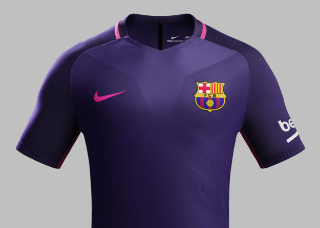 FC Barcelona New Nike Vapor Away Kit, T-shirt