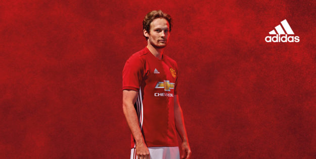 New Manchester United Home Jersey By Adidas, Blind