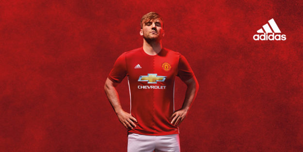 New Manchester United Home Jersey By Adidas, Shaw