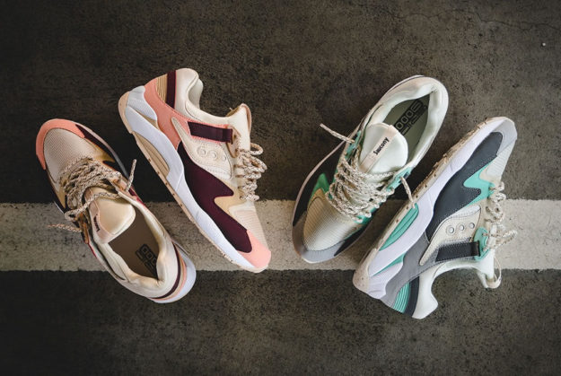 Grid 9000 By Saucony Receives Pastel Colorways