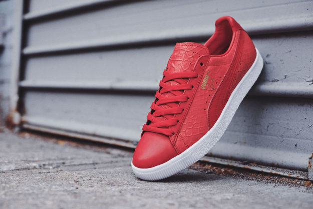Clyde Dressed Pack By Puma x Walt Frazier, Red Sneakers