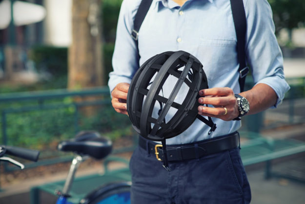 Collapsible Bicycle Helmet by Fend