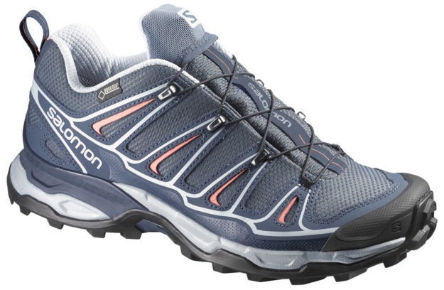 Grey Hiking Shoes For Women By Salomon