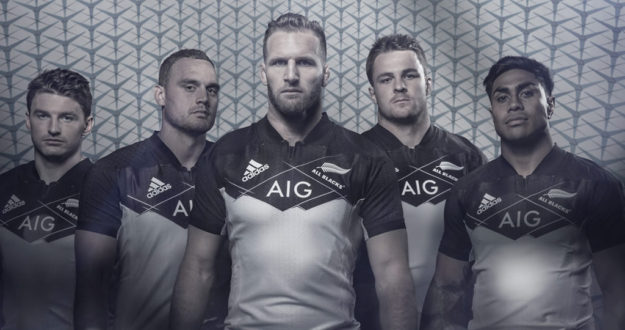 All Blacks Alternate Jersey Design By Adidas Rugby