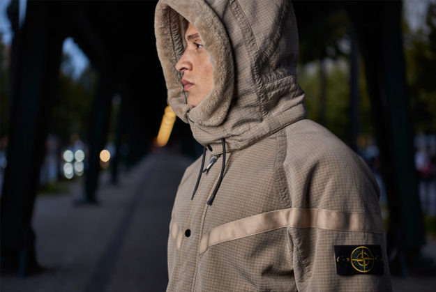 Hood, Wool Windrunner Jacket By NikeLab & Stone Island