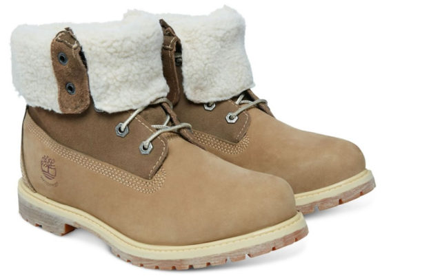 Taupe Women's Waterproof Boots by Timberland