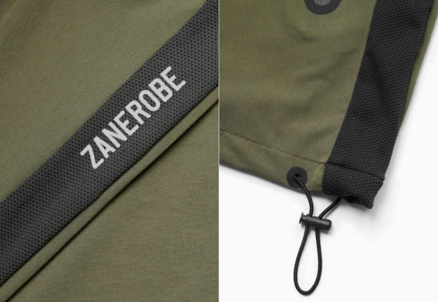 Tech Hooded Training Jacket By Zanerobe, Fabric