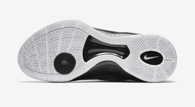 Grey Zoom Volley Hyperspike Shoes For Women by Nike, Sole